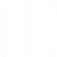 Vertical curve fit icon